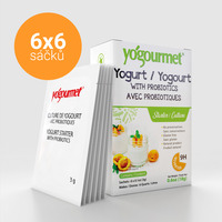 Yogourmet® Jogurt s probiotiky - kultura pro výrobu jogurtu (6x6 sáčků)