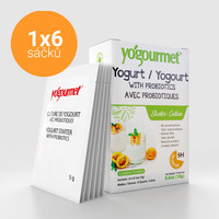 Yogourmet® Jogurt s probiotiky - kultura pro výrobu jogurtu (1x6 sáčků)